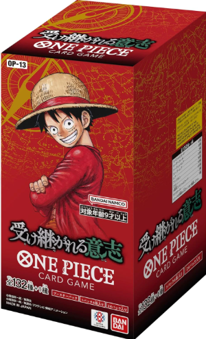 One Piece TCG: CARRYING ON HIS WILL OP-13 Booster Box (Japanese)