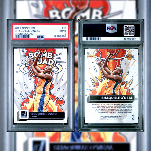 2022 Shaquille O'Neal #16 PSA 9 118458854