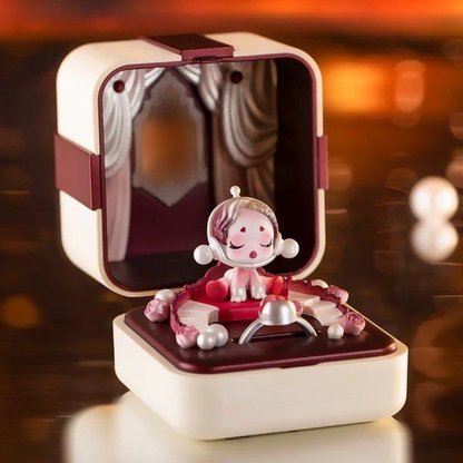 (OPENED INDIVIDUAL BOX ) POP MART Romantic Ring Box Series 1 Scene Set
