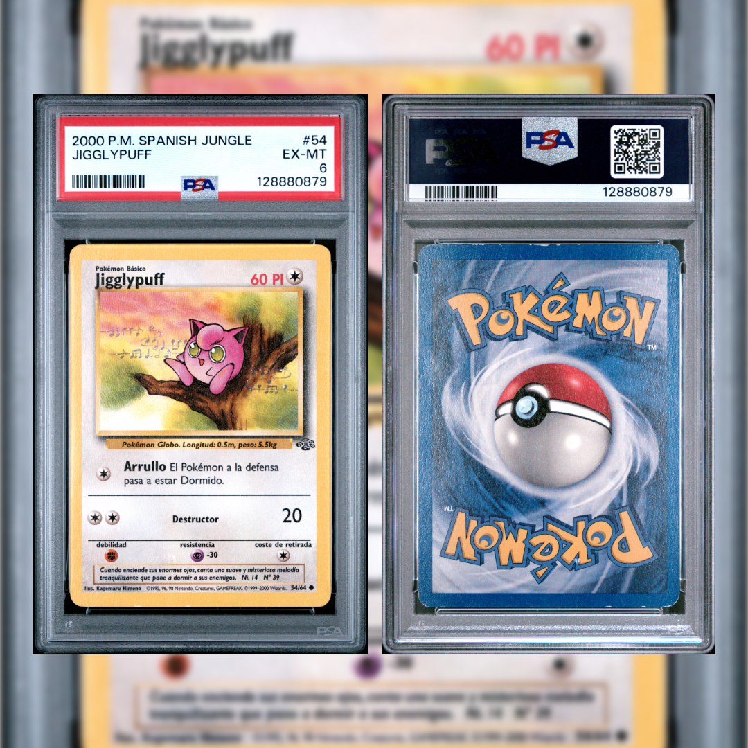 2000 Spanish Jigglypuff #54 PSA 6 128880879