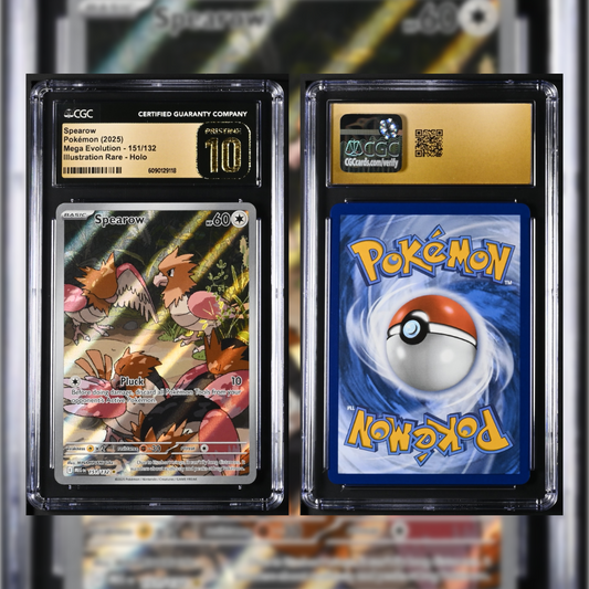 2025 Spearow #151 CGC PRISTINE 10 6090129118