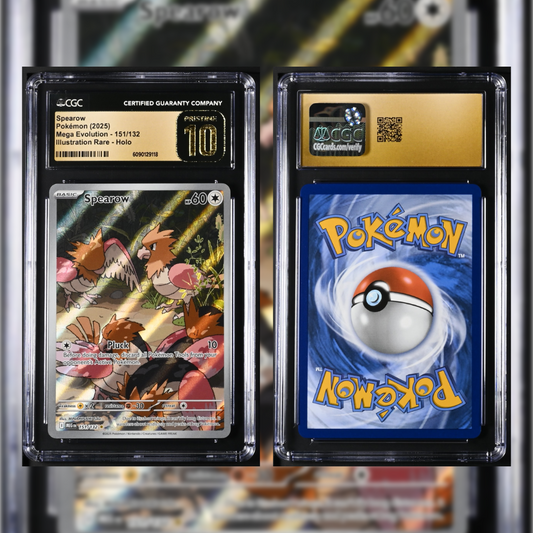 2025 Spearow #151 CGC PRISTINE 10 6090129118