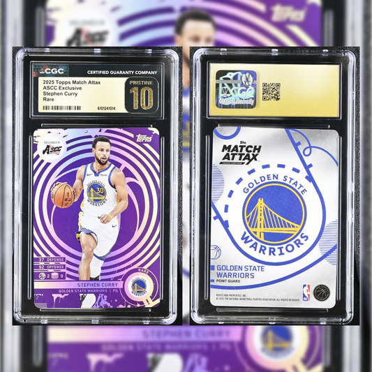 2025 Stephen Curry CGC PRISTINE 10 6101241014