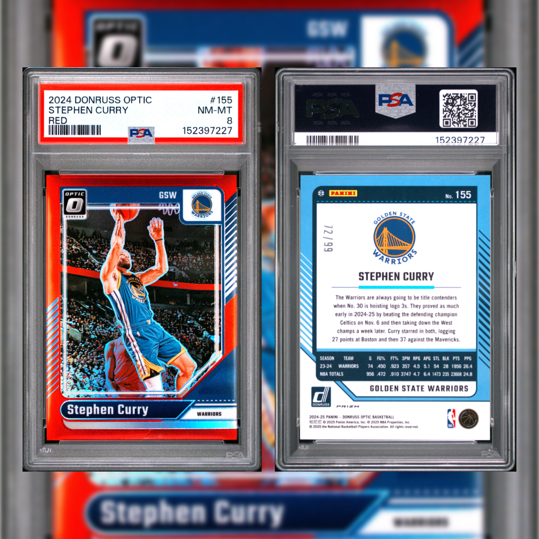 2024 Stephen Curry #155 PSA 8 152397227
