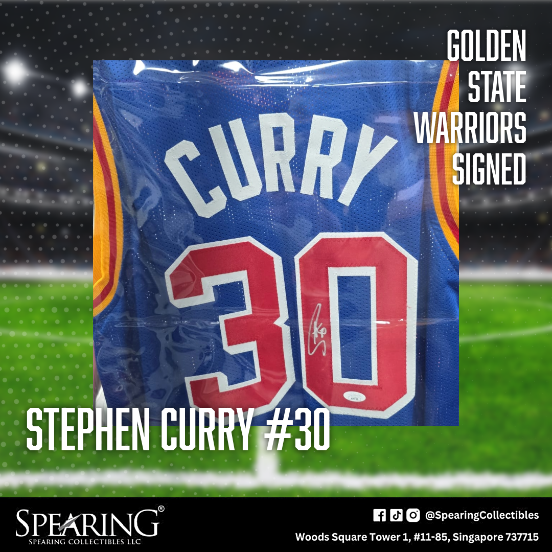 Stephen Curry #30 Golden State Warriors Signed Jersey