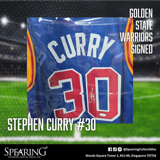 Stephen Curry #30 Golden State Warriors Signed Jersey