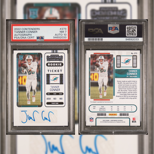 2022 Tanner Conner AUTO #273 PSA 7 94692033