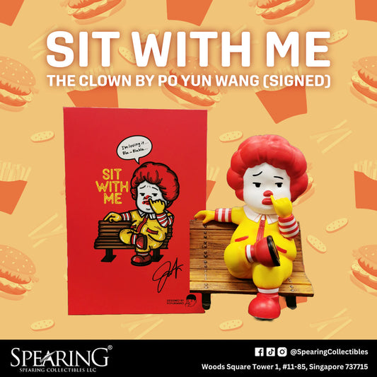 Mighty Jaxx Sit With Me: The Clown (Signed)