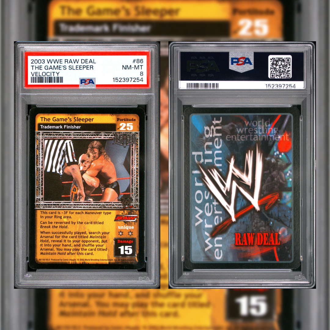 2003 The Game's Sleeper #86 PSA 8 152397254
