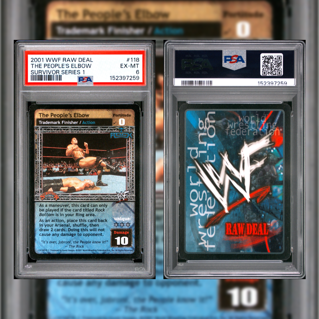 2001 The People's Elbow #118 PSA 6 152397259