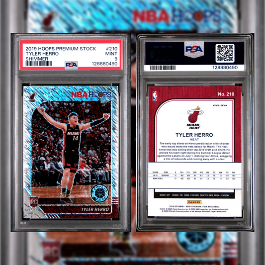 2019 Tyler Herro #210 PSA 9 128880490