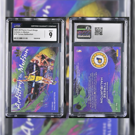 2021-22  Tyrese Haliburton #18 CGC 9 1036319138