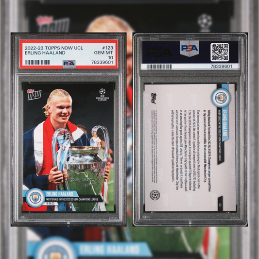 2022-23 Erling Haaland #123 PSA 10 78339601