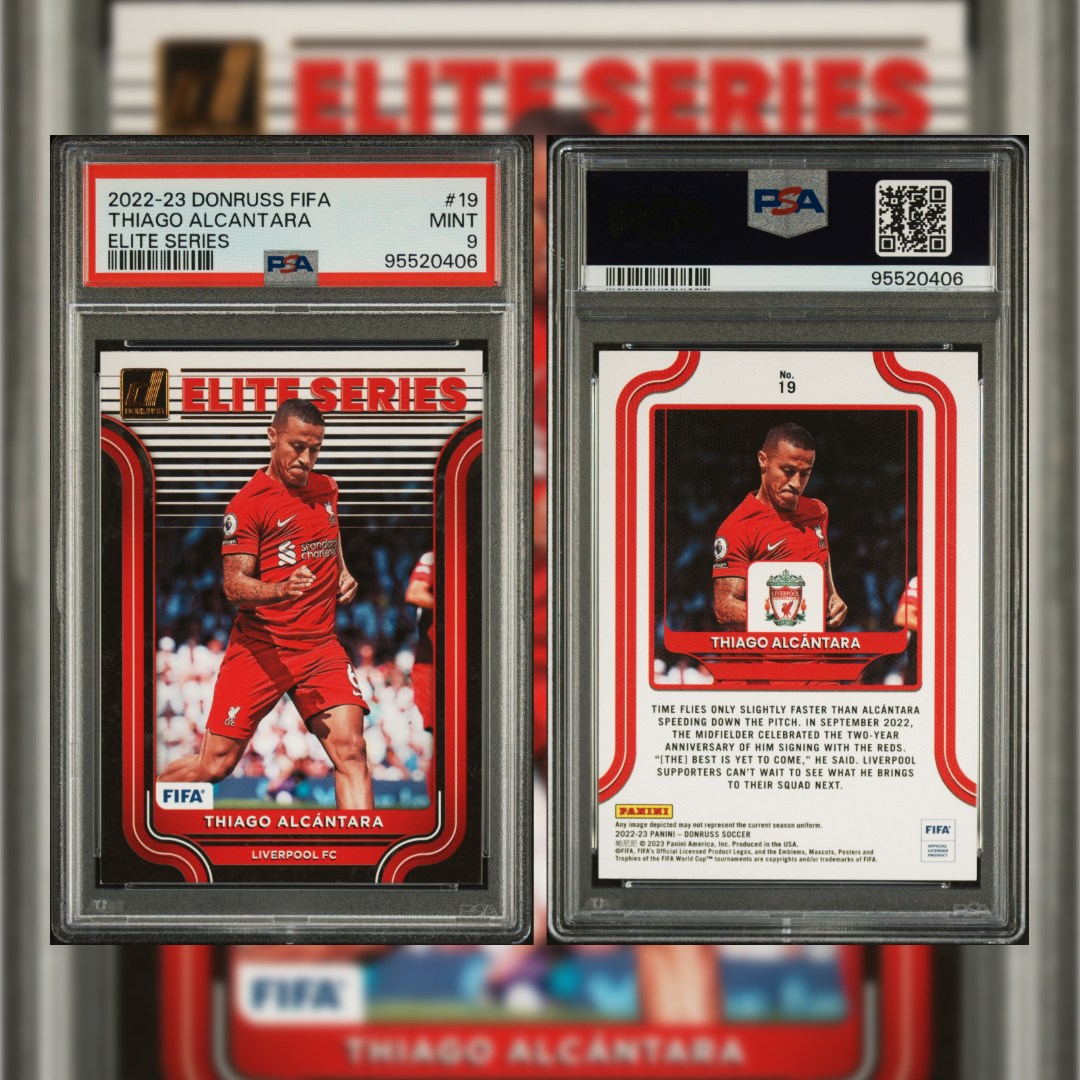 2022 Thiago Alcantara #19 PSA Mint 9 95520406