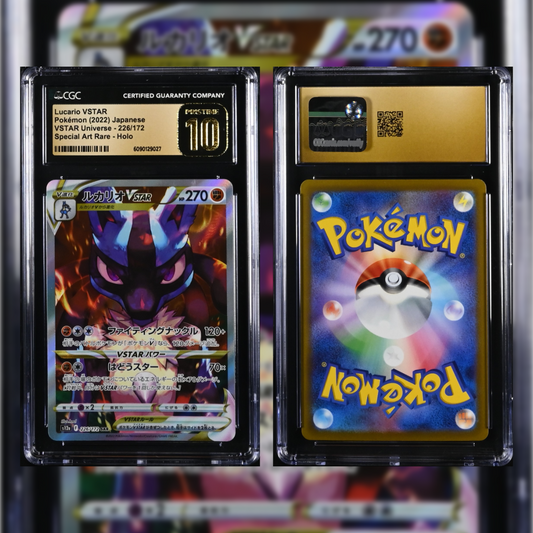2022 Japanese Lucario VSTAR #226 CGC PRISTINE 10 6090129027