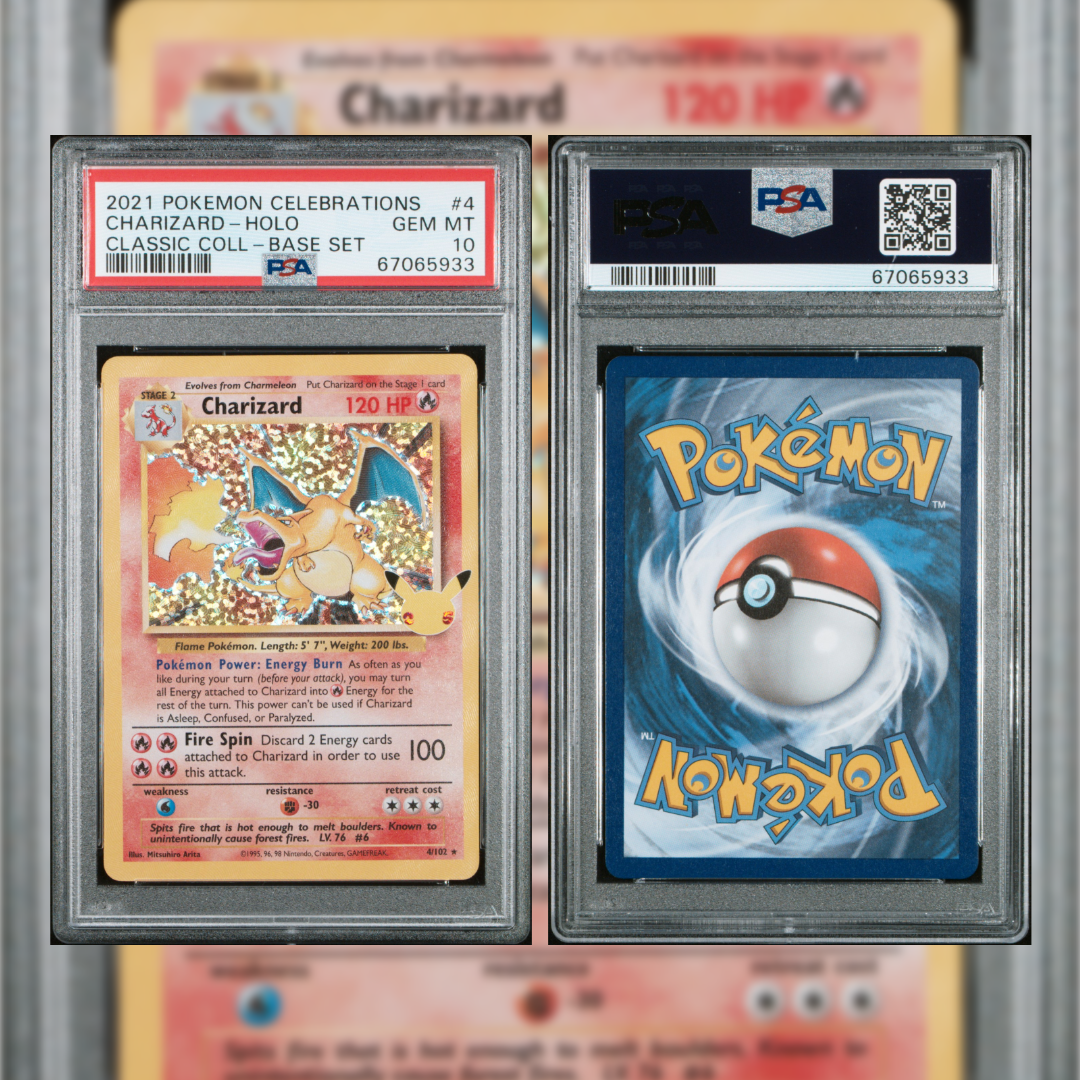 2021 Charizard Holo Classic Collection Base Set #4 PSA 10 67065933