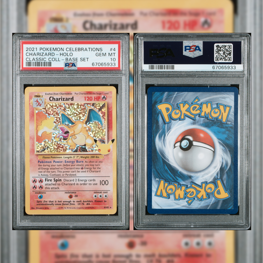 2021 Charizard Holo Classic Collection Base Set #4 PSA 10 67065933
