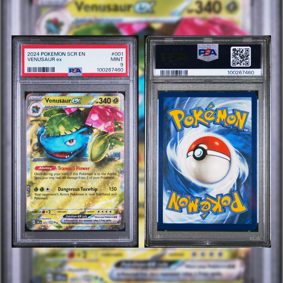 2024 Venusaur ex #001 PSA 9 100267460