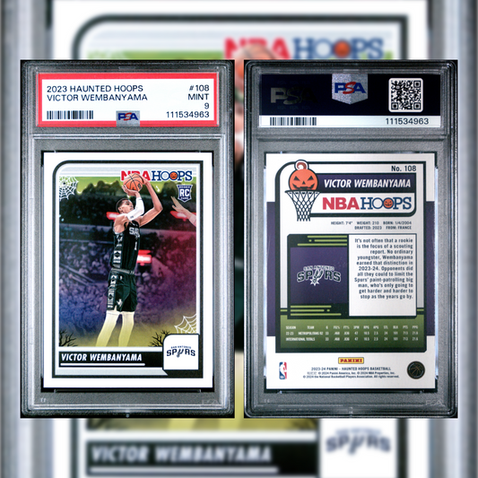2023 Victor Wembanyama #108 PSA 9 111534963
