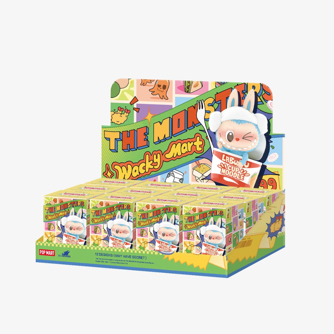 POPMART THE MONSTERS Wacky Mart Series Figures Whole Set