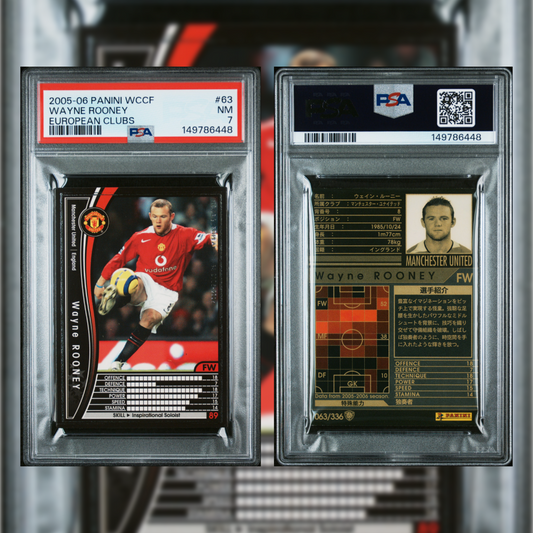 2005-06 Wayne Rooney #63 PSA 7 149786448