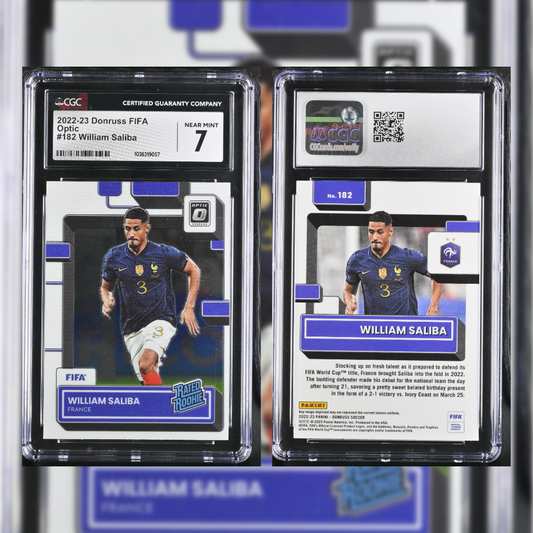 2022-23 William Saliba #182 CGC 7 1036319057