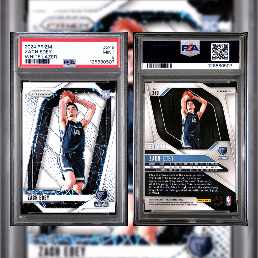 2024 Zach Edey #249 PSA 9 128880507
