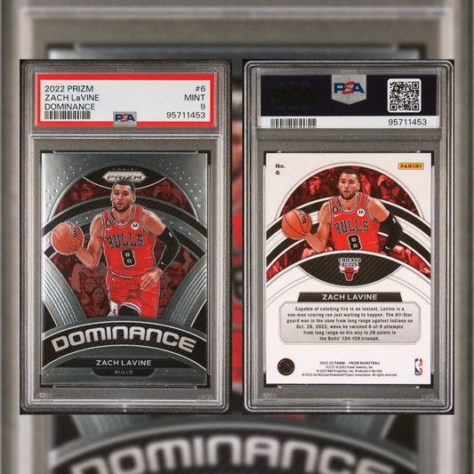 2022 Zach LaVine #6 PSA 9 95711453