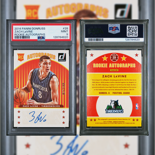 2014 Zach Lavine #28 PSA 9 128784820