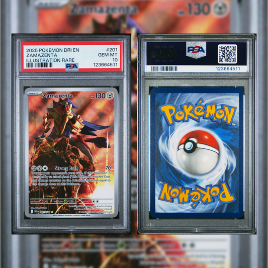 2025 Zamazenta #201 PSA 10 123664511