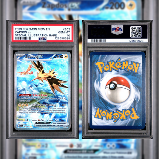 2023 Zapdos ex #202 PSA 10 128698628