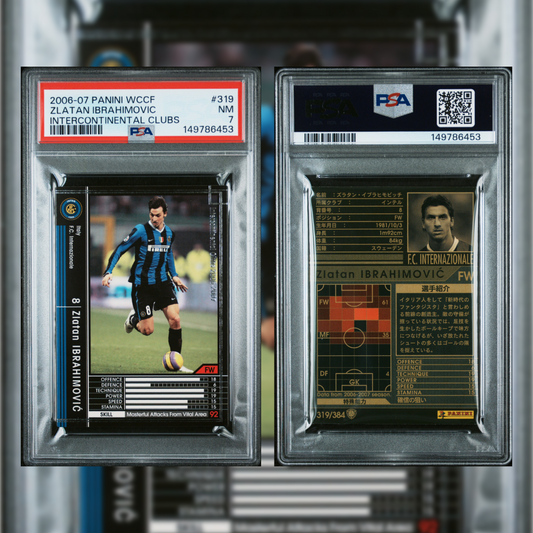 2006-07 Zlatan Ibrahimovic #319 PSA 7 149786453