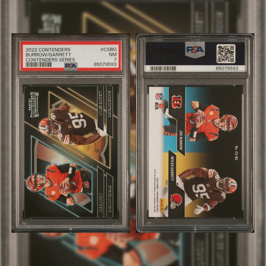 2022 Burrow/Garrett #CSBG PSA 7 85079593