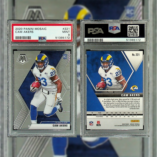 2020 Cam Akers #221 PSA 9 51395172