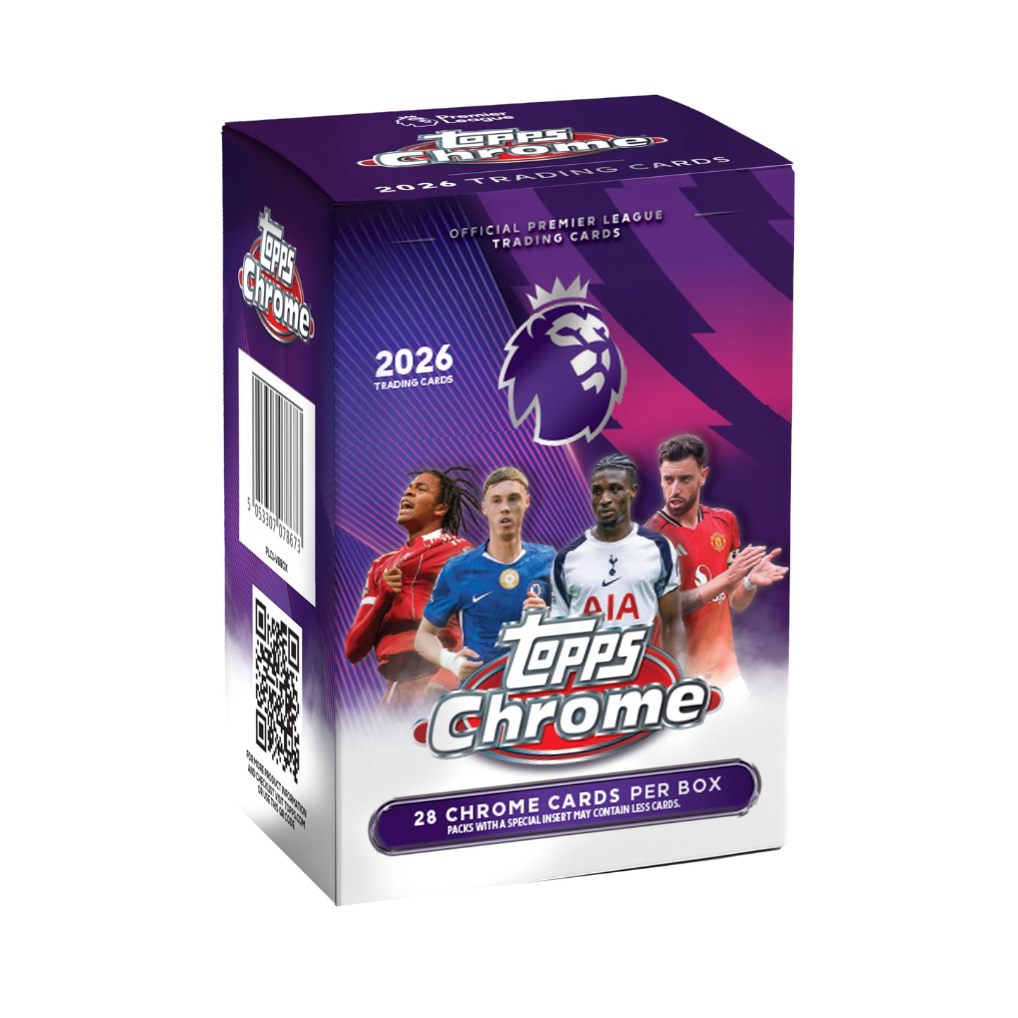 2026 Topps Soccer Chrome Premier League EPL Value Box