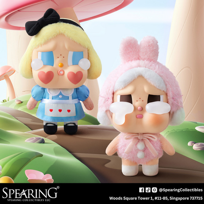 (INDIVIDUAL OPENED) POP MART CRY BABY Crying Again Series - Vinyl Face Plush Blind Box