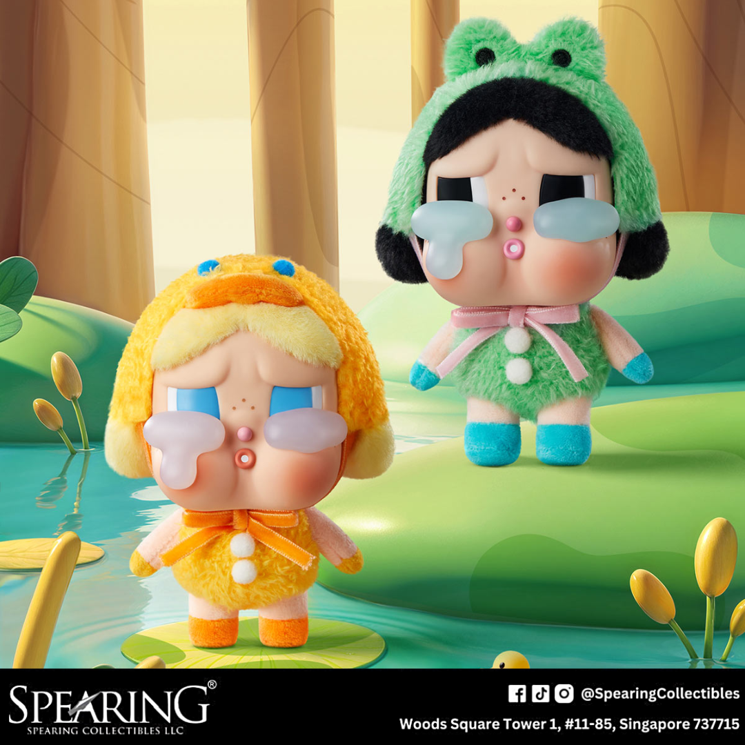 (INDIVIDUAL OPENED) POP MART CRY BABY Crying Again Series - Vinyl Face Plush Blind Box