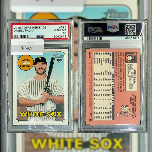2018 Daniel Palka #693 PSA 10 45062618