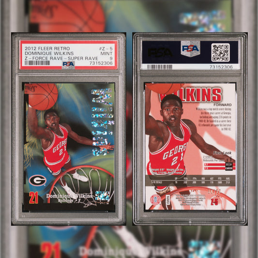 2012 Dominique Wilkins #Z-5 PSA 9 73152306