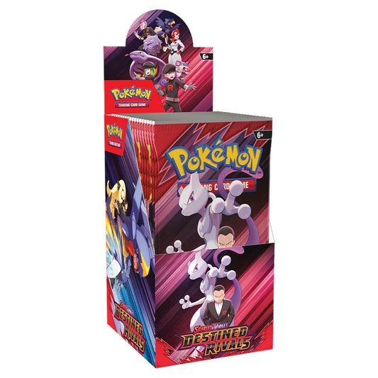 Pokemon TCG: Scarlet & Violet - Destined Rivals Half Booster Box (18 Packs)