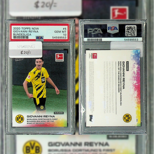 2020 Giovanni Reyna #5 PSA 10 54599553