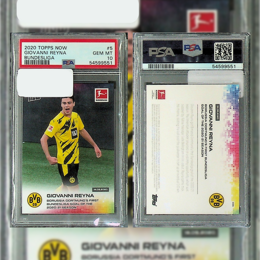 2020 Giovanni Reyna #5 PSA 10 54599551