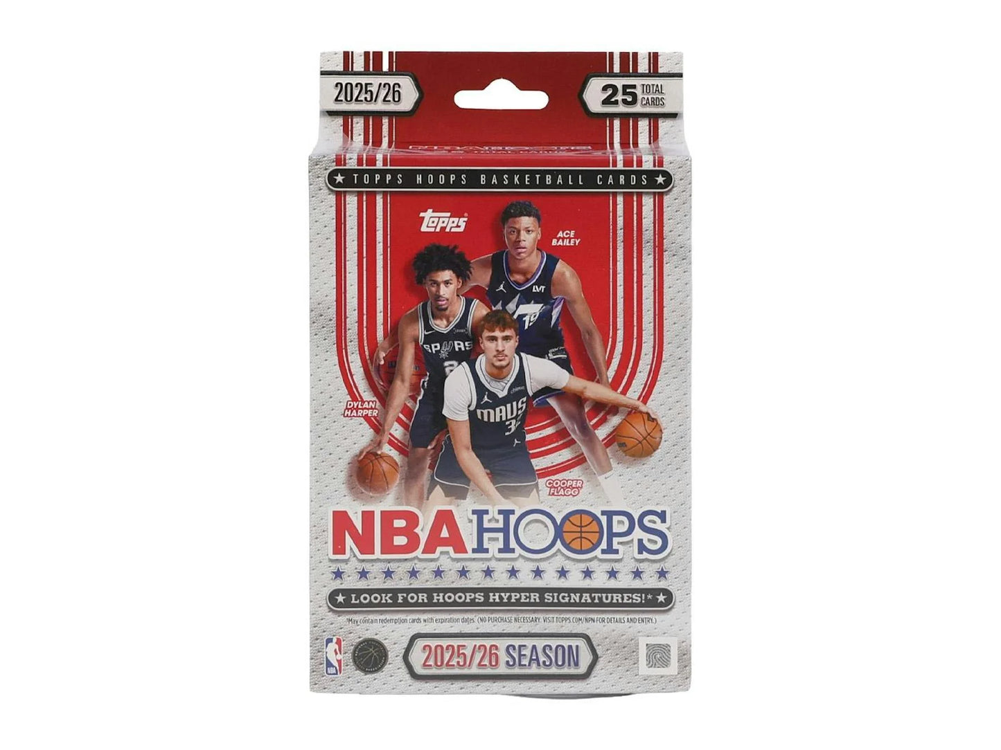 2025-26 Topps Basketball Hoops Hanger Box