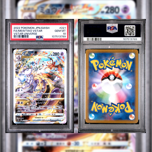 2022 Japanese FA/Mewtwo VSTAR #221 PSA 10 107513789