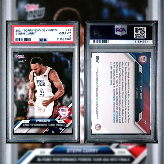 2024 Steph Curry #22 PSA 10 11534961