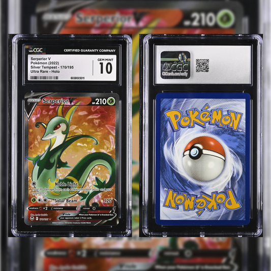 2022 Serperior V 170/195 CGC GEM MINT 10 6038023011