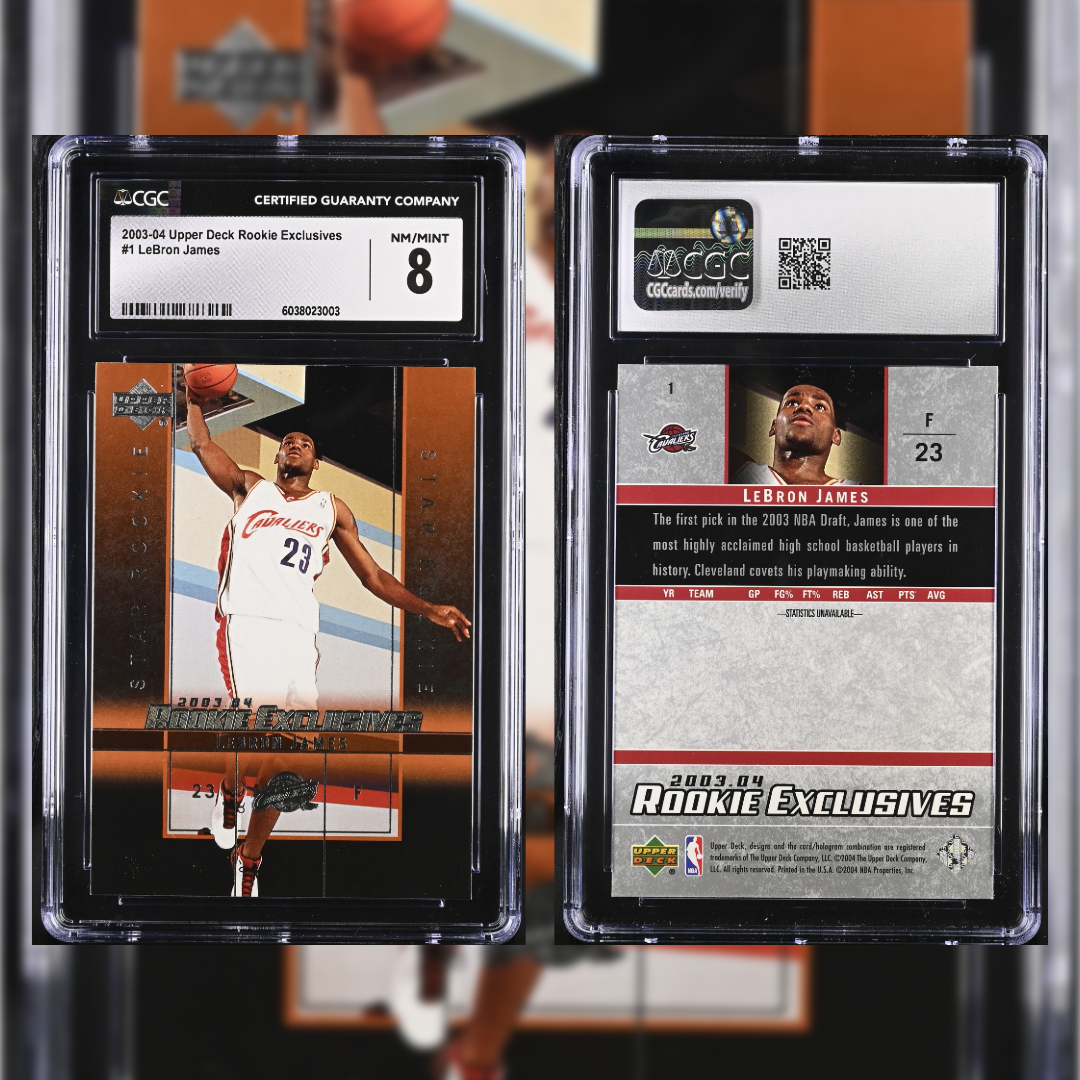 2003-04 LeBron James #1 CGC 8 6038023003
