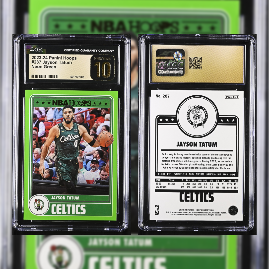 2023-24 Jayson Tatum #287 CGC PRISTINE 10 6017277002