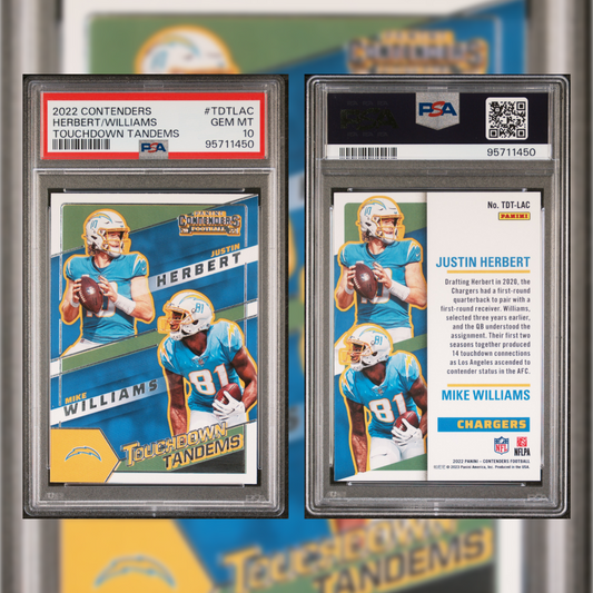 2022 Herbert/Williams #TDTLAC PSA 10 95711450