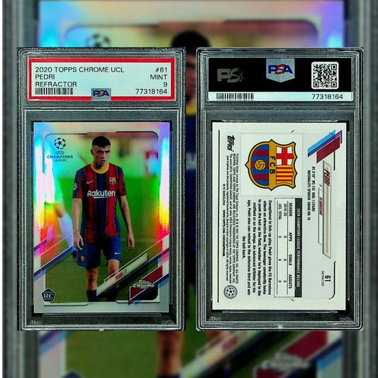 2020 Pedri #61 PSA 9 77318164